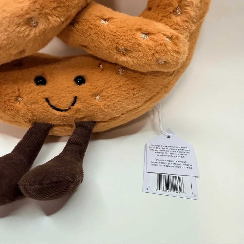Jellycat amuseables pretzel new with tags - Picture 3 of 9